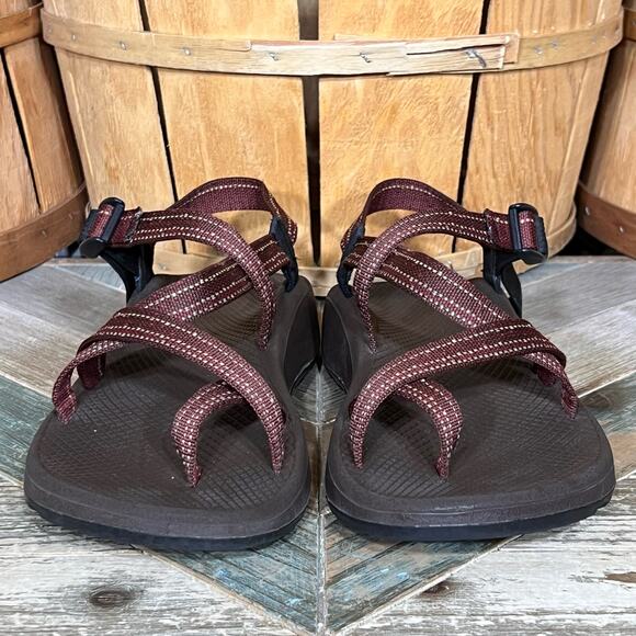 Chaco Z/Cloud 2 Seam Rust Water Friendly Comfort Hiking Sandals Mens Size 11 main image 7
